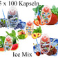 5x 100 ICE MIX Aroma Kapseln