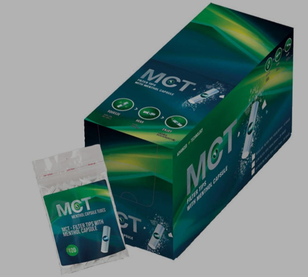 MCT Capsule Filter Menthol (Menthol) 100 Filter