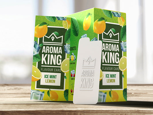 AROMA KING Flavor Card "Ice Mint Lemon"