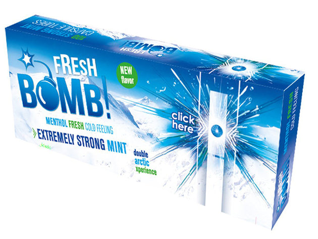 Fresh Bomb Gourmet DUO Click Arctic 100 Hülsen Extreme Strong Mint